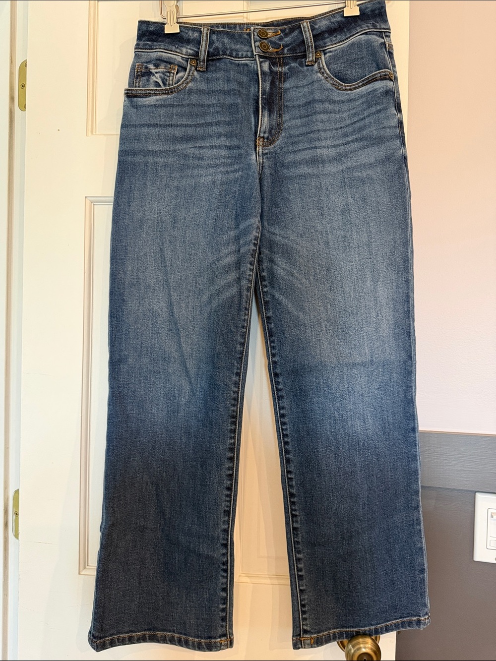 Women's KUT High-Rise Wide-Leg Jeans - Blue
